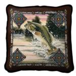 Fish Lodge Tapestry Pillow